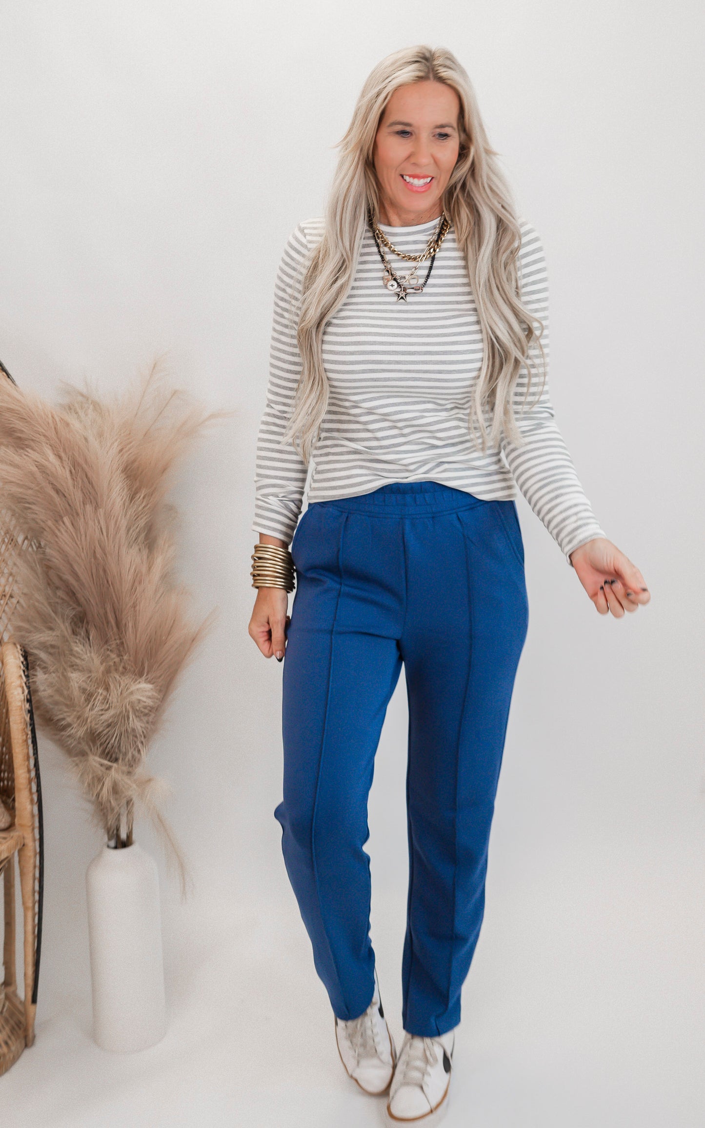 Must Have Striped Long Sleeve Top by Salty Wave (5 COLORS)