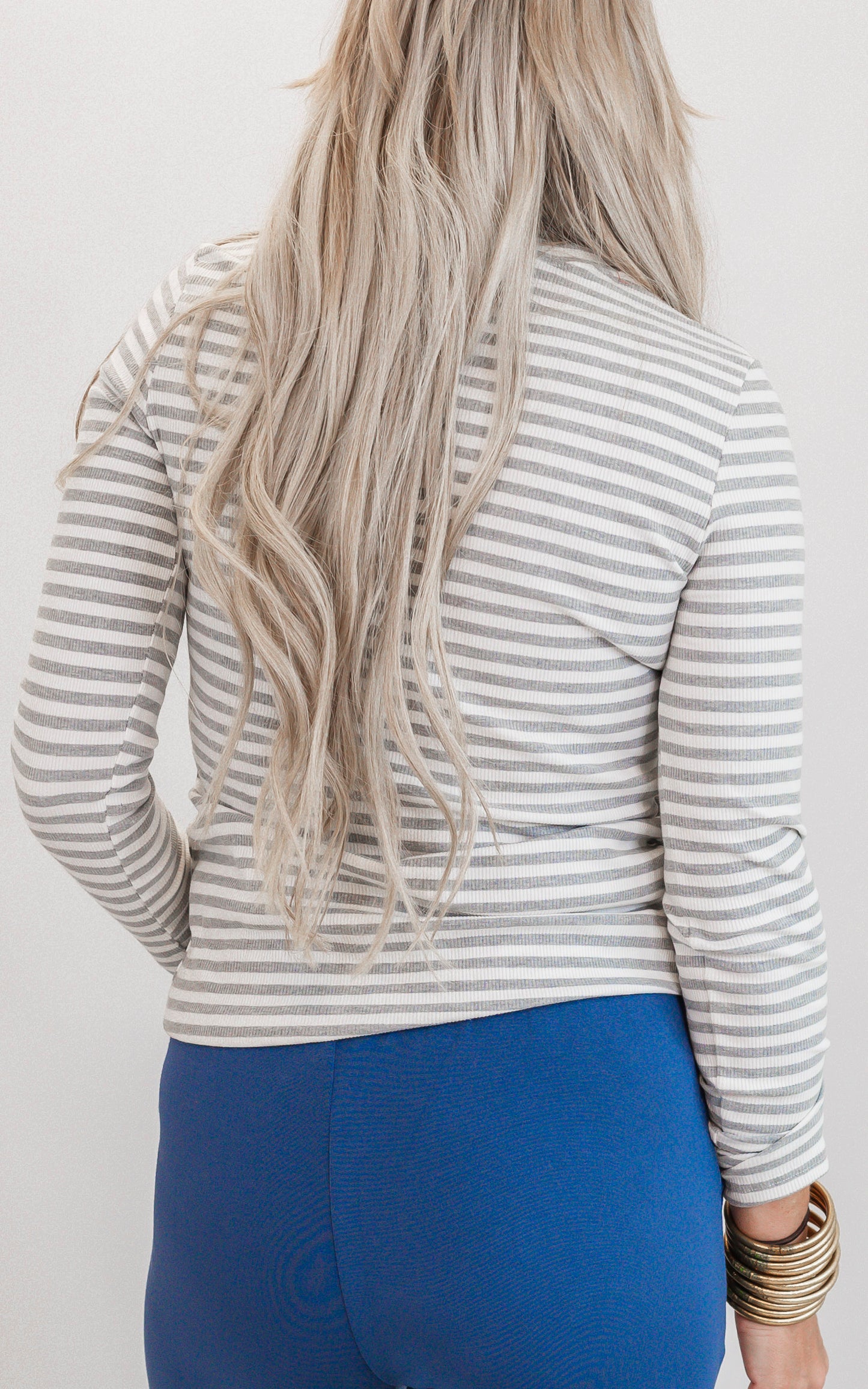 Must Have Striped Long Sleeve Top by Salty Wave (5 COLORS)