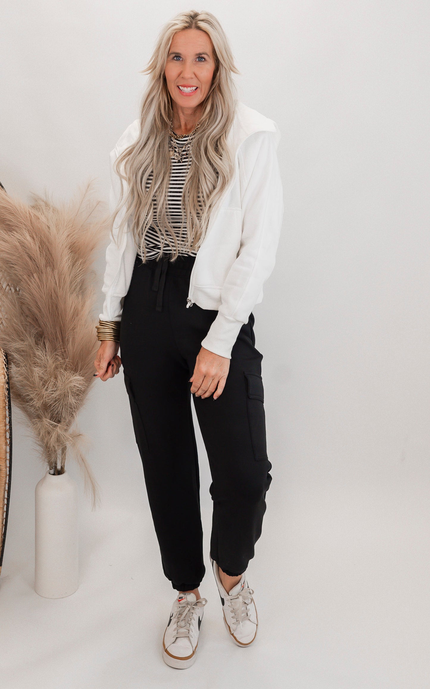 The Classic Black & White Striped Tank Top by Salty Wave *DEAL-FINAL SALE