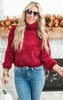 BURGUNDY SWEATER