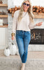 The Anna Mid Rise Bootcut Crop Denim Jean | Mica** - Final Sale