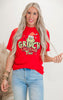Grinch Christmas Tour Garment Dyed Graphic T-shirt**
