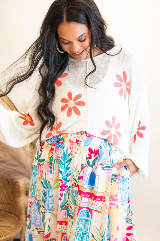 Floral Dream Sweater - Final Sale