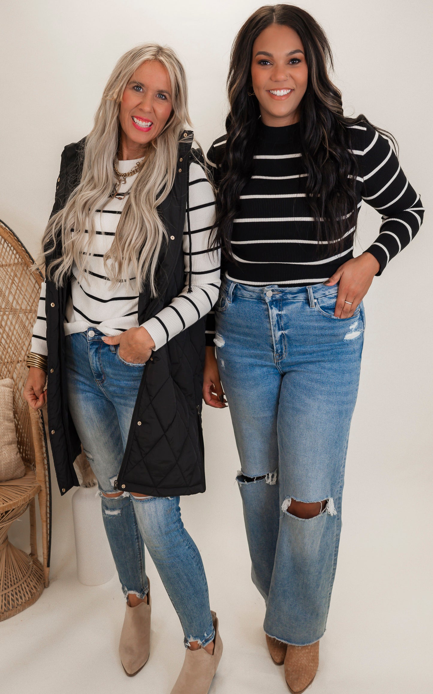 Striped Essentials Sweater by Salty Wave*