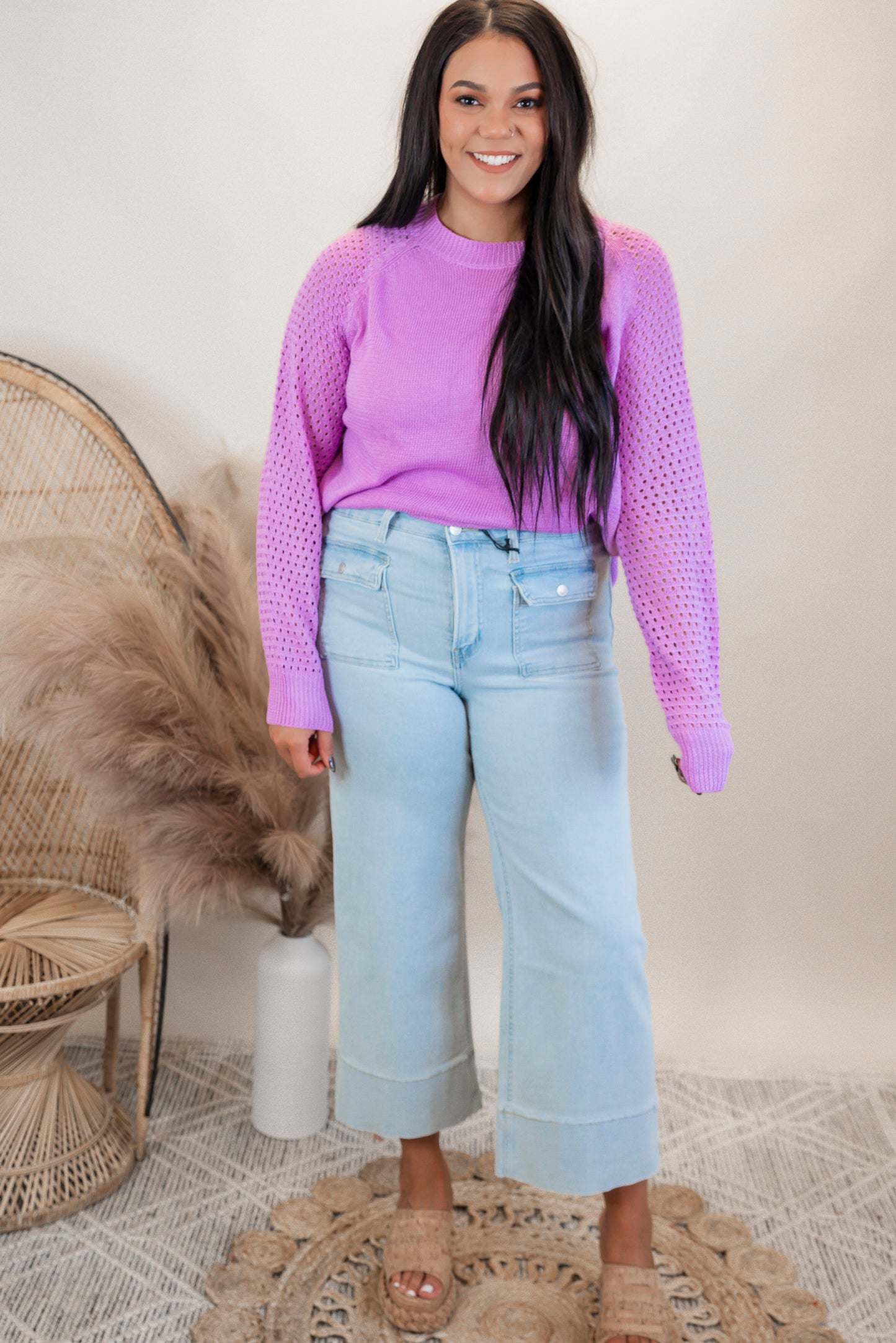 Effortless Knit Pullover Top - Final Sale