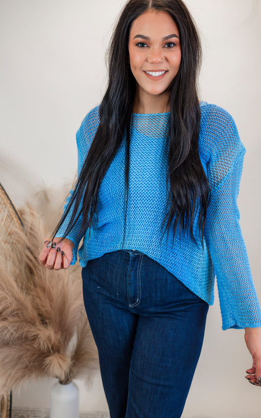 Tidepool Comfy Knit Sweater Top - Final Sale