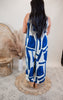 Sleeveless Geometric Getaway Jumpsuit - Final Sale