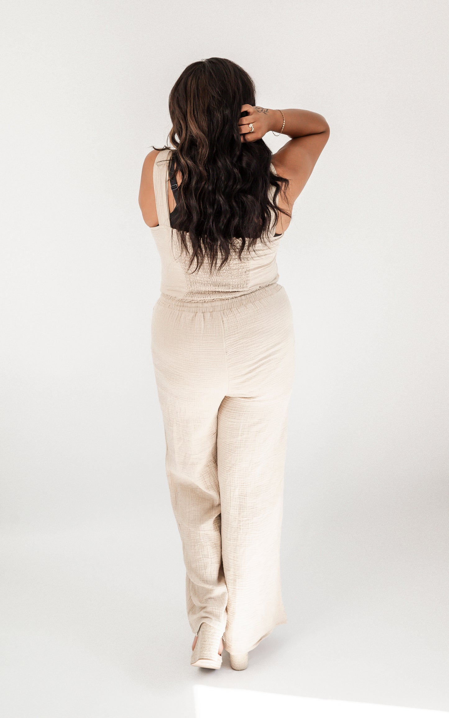 Your Summer Cotton Linen Jumpsuit - Final Sale