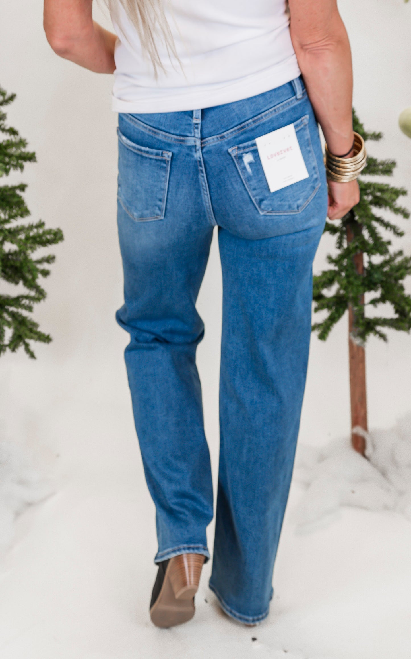 LOVERVET | Tummy Control 90's Super High Rise Denim - Final Sale