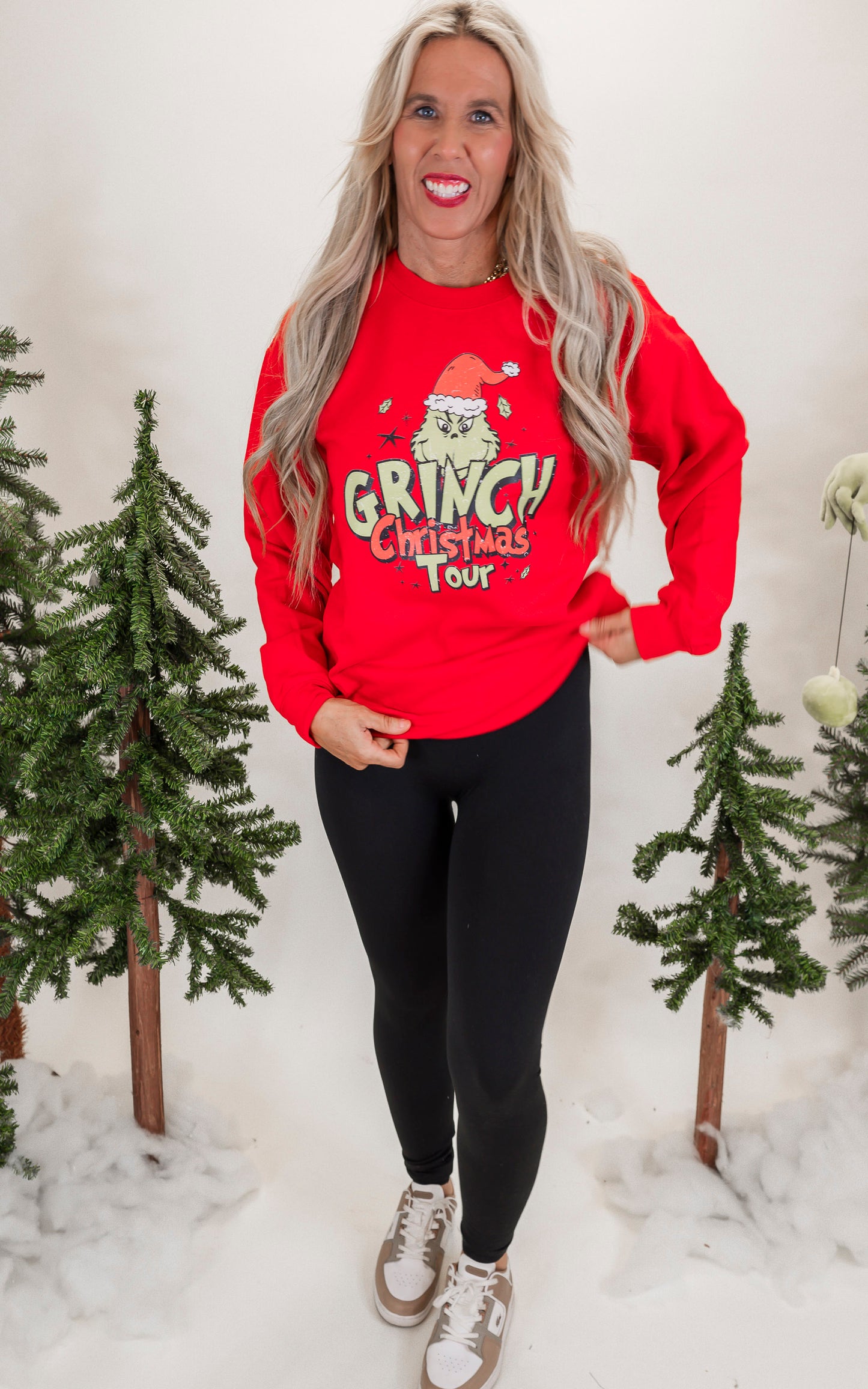 A Christmas Tour Graphic Crewneck Sweatshirt - Final Sale**