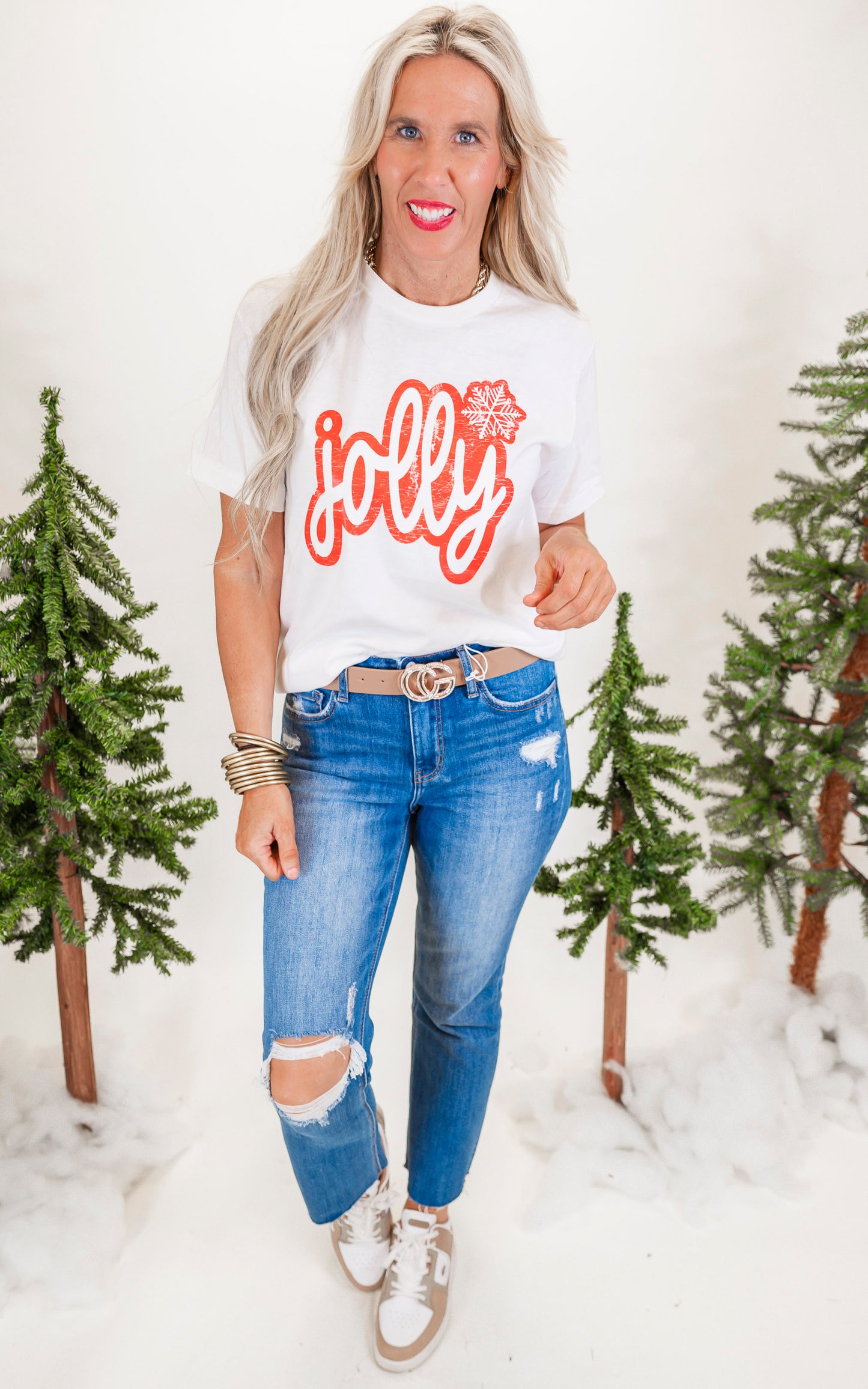 Jolly Holiday Graphic T-shirt - Final Sale**