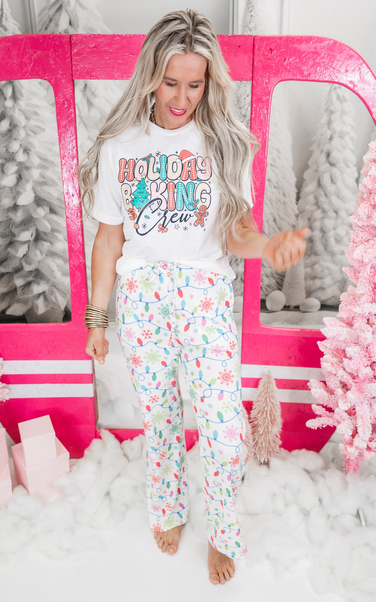 Holiday Baking Crew Graphic T-shirt**