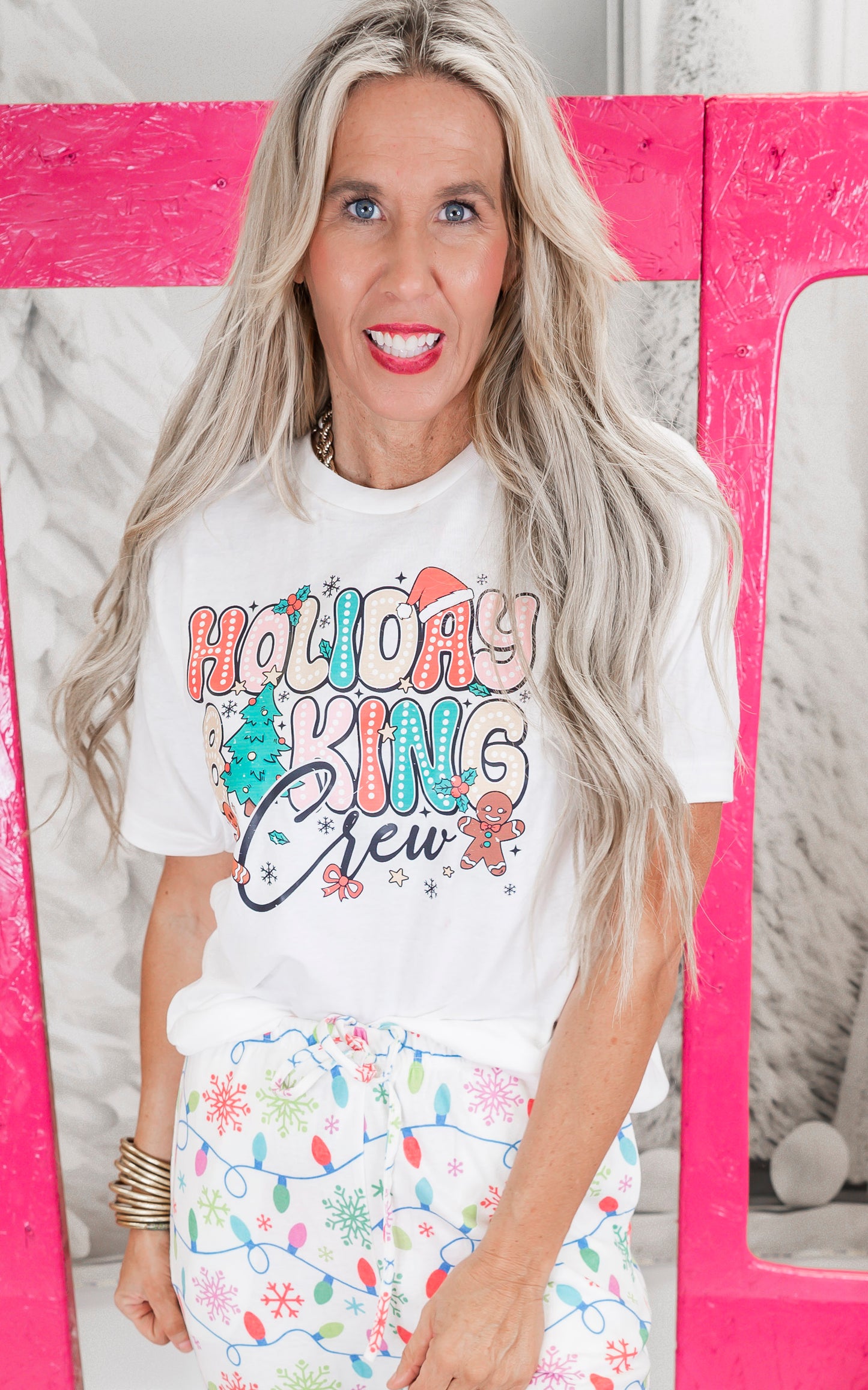 Holiday Baking Crew Graphic T-shirt**