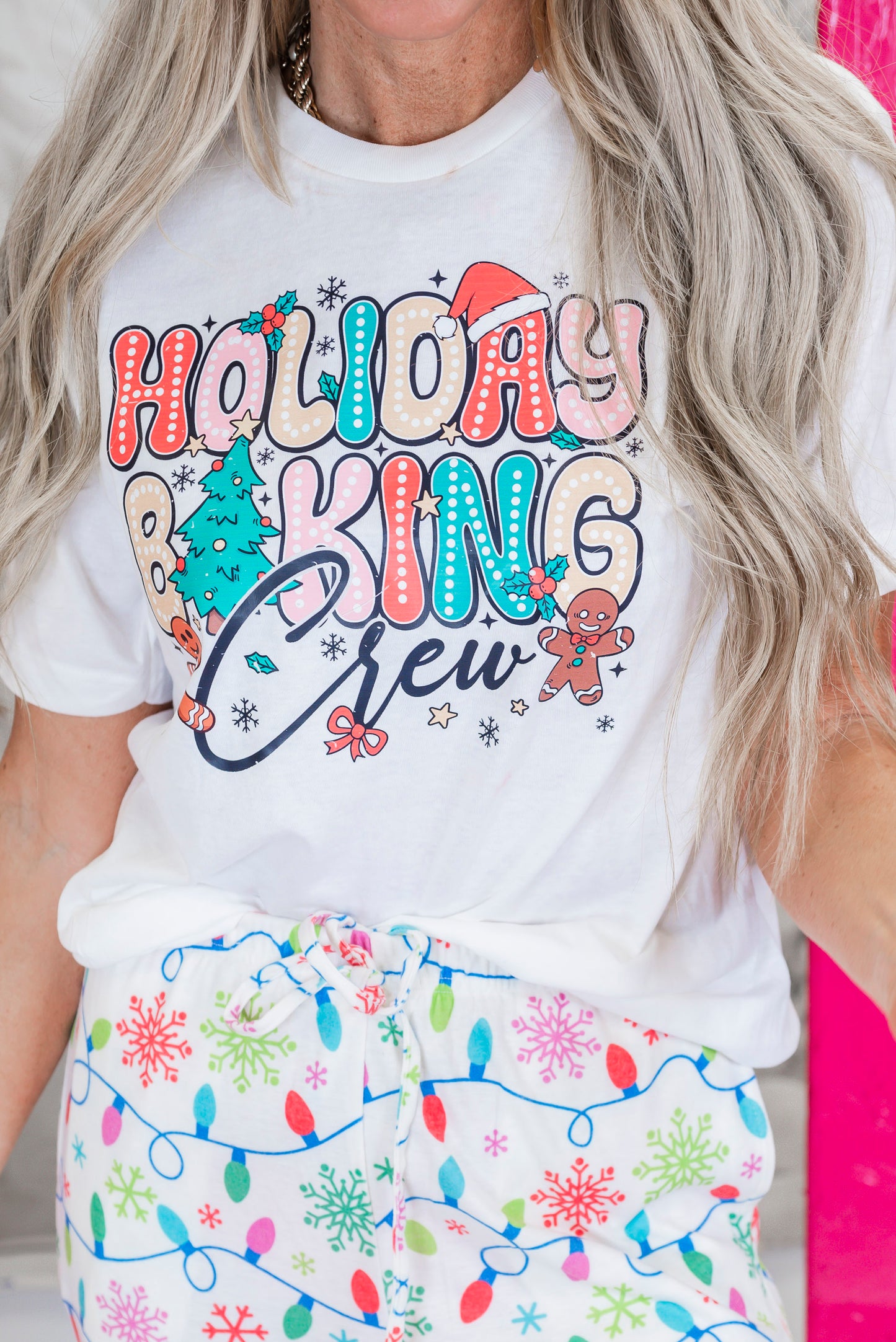 Holiday Baking Crew Graphic T-shirt**