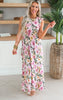 Life In Full Bloom Floral Maxi Dress - Final Sale
