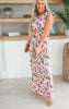Life In Full Bloom Floral Maxi Dress - Final Sale