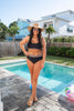 The Black Sand Escape Bikini Swimsuit | Salty Wave -  Final Sale