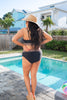 The Black Sand Escape Bikini Swimsuit | Salty Wave -  Final Sale