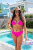 Pop of Confetti Hot Pink Bikini Swimsuit | Salty Wave - Final Sale