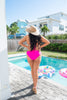 Pop of Confetti Hot Pink Bikini Swimsuit | Salty Wave - Final Sale