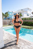 Shoreline Strands Black Bikini Swimsuit - Final Sale