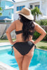 Shoreline Strands Black Bikini Swimsuit - Final Sale