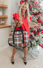 White Tartan Duffel - Makeup Junkie Holiday Collab w/ Bad Habit*