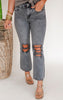 Mica - The Marlowe High Rise Vintage Flare Denim Jeans**