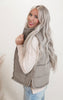 Suede Like Vest - Final Sale