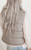 Suede Like Vest - Final Sale