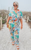 Tropical Floral Jumpsuit - Final Sale
