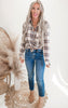 MICA | The Marine Blue Freestyle MidRise Crop Denim Jean** - Final Sale