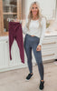 V Waist Full Length Leggings (R/C) | Rae Mode