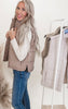 Suede Like Vest - Final Sale