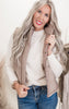 Suede Like Vest - Final Sale