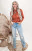 MICA | The Poseidon High Rise Wide Leg Denim Jean - Final Sale