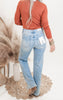 MICA | The Poseidon High Rise Wide Leg Denim Jean - Final Sale