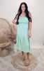 Pleasant Valley Smocked Tank Tiered Maxi Dress - Final Sale