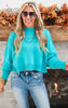 Turquoise sweater