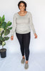 The Essential Long Sleeve Ruched Tunic by Salty Wave *FINAL SALE