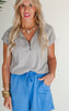 Always Right String Detailed Stretch Shorts - Final Sale