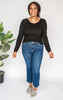 The Essential Long Sleeve Ruched Tunic by Salty Wave *FINAL SALE