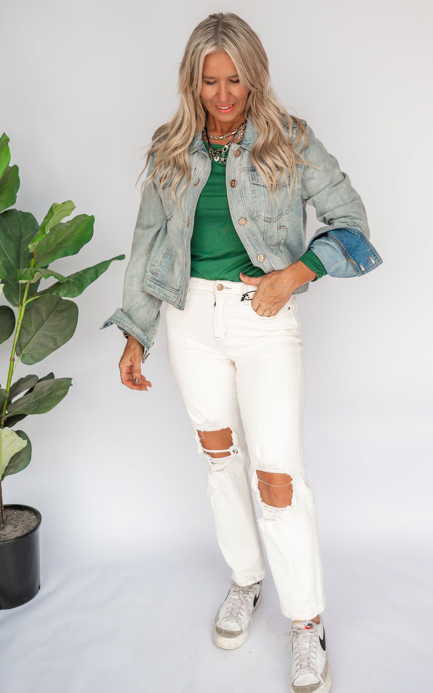 The Essential Long Sleeve Ruched Tunic by Salty Wave *FINAL SALE