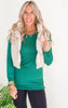 The Essential Long Sleeve Ruched Tunic by Salty Wave *FINAL SALE