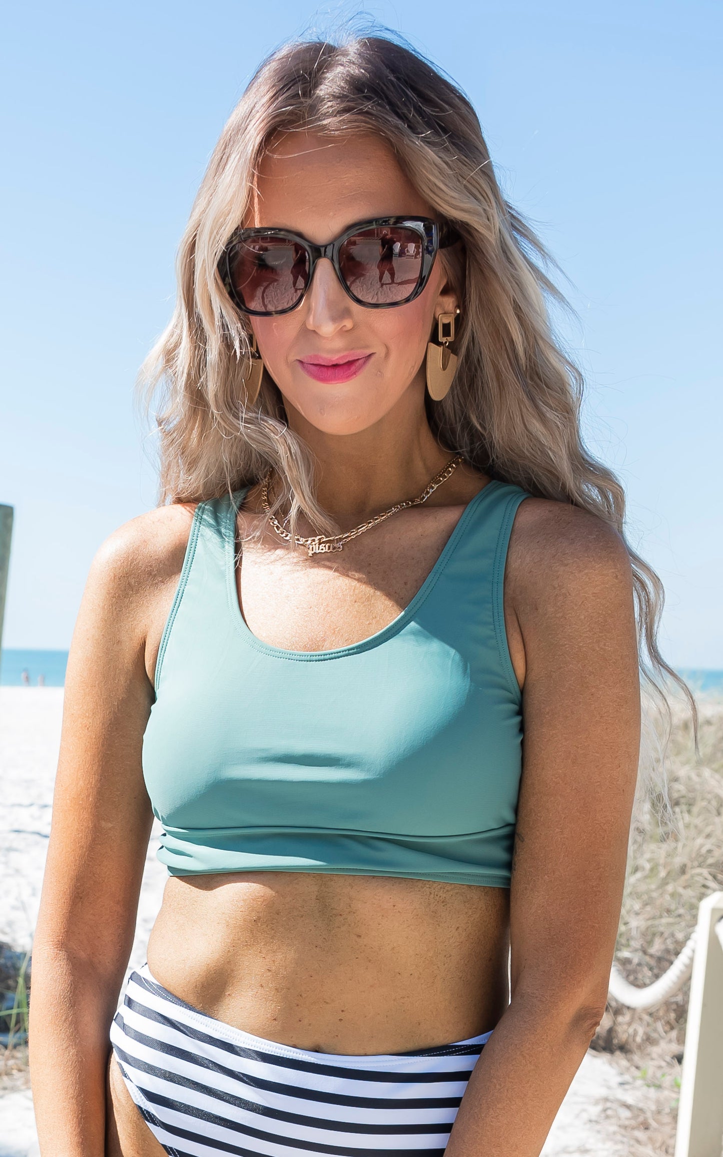 Sport Bra Swim Top by Salty Wave - Final Sale