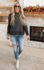 black sweater