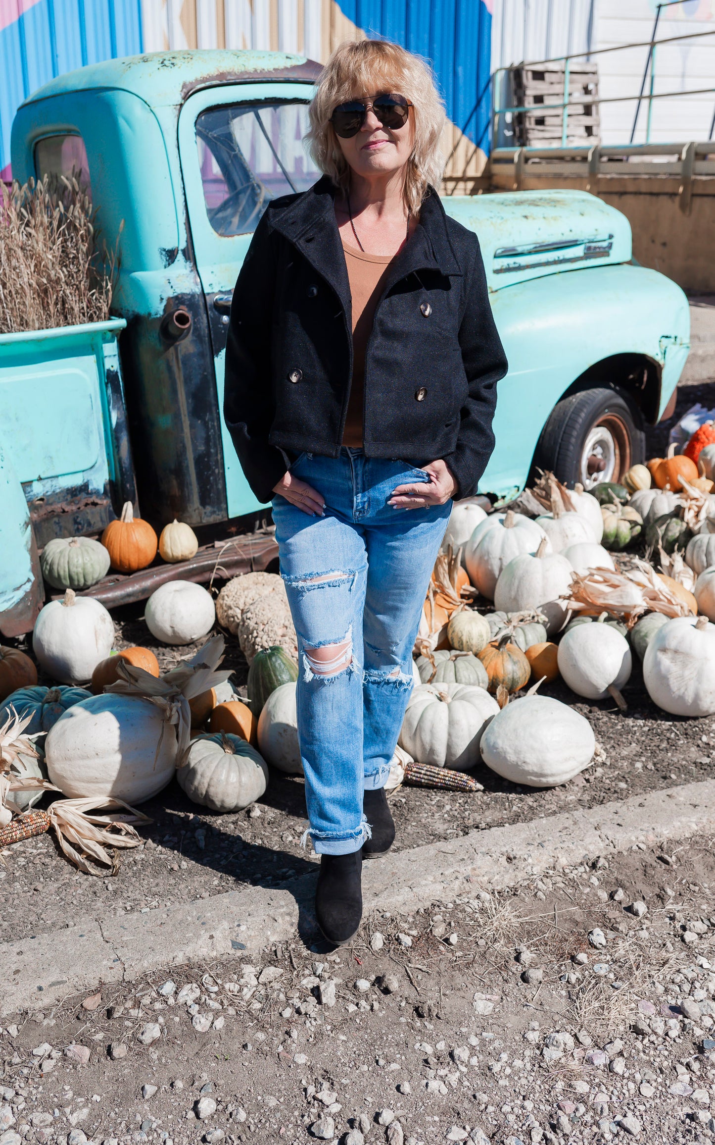 The 2.0 Holy Grail Boyfriend Distressed Denim Jean | Mica Collab w/ Bad Habit** - Final Sale