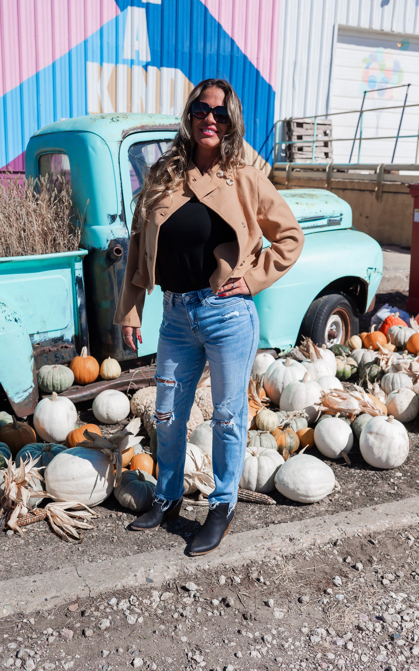 The 2.0 Holy Grail Boyfriend Distressed Denim Jean | Mica Collab w/ Bad Habit** - Final Sale