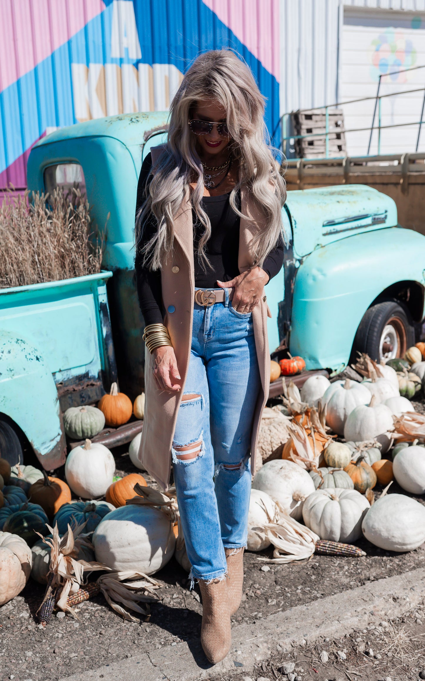 The 2.0 Holy Grail Boyfriend Distressed Denim Jean | Mica Collab w/ Bad Habit** - Final Sale