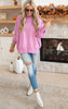mauve oversized sweater
